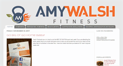 Desktop Screenshot of amywalshfitness.com